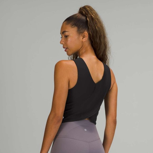 lululemon athletica Tops - Lululemon Nulu Twist-Back Yoga Tank Top